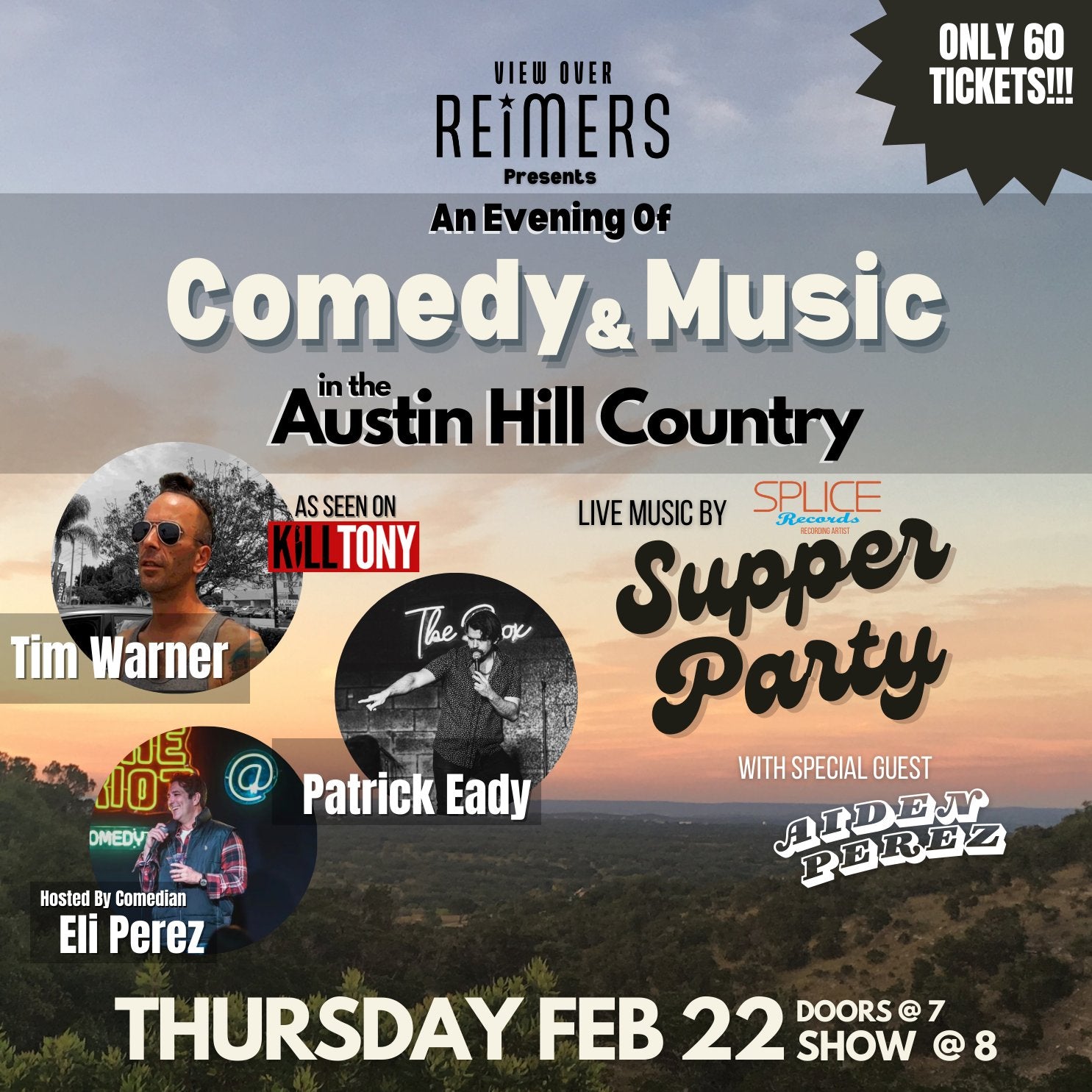 An Evening of Comedy &amp; Music