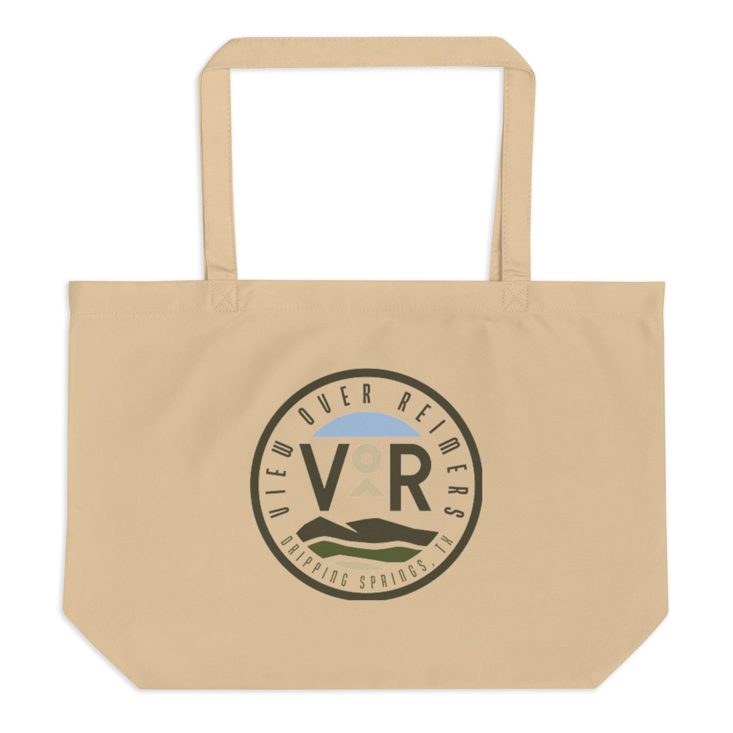 Large organic tote bag