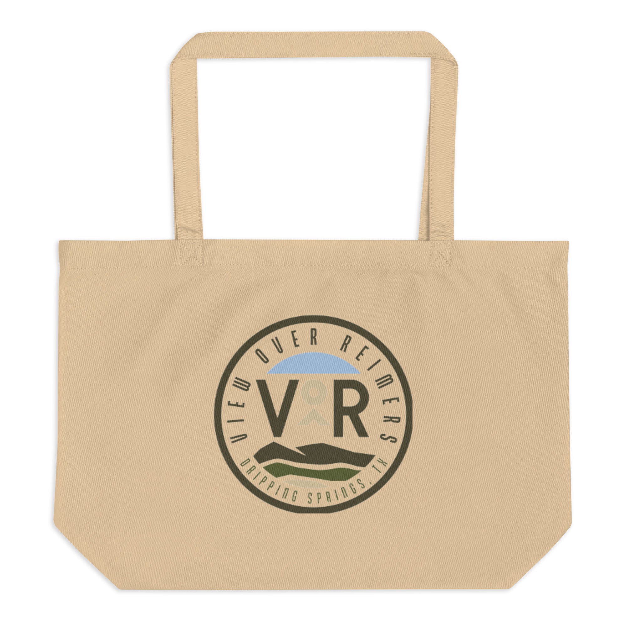 Large organic tote bag